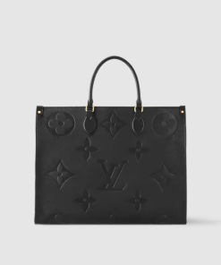 Louis Vuitton Onthego GM Black Monogram Empreinte