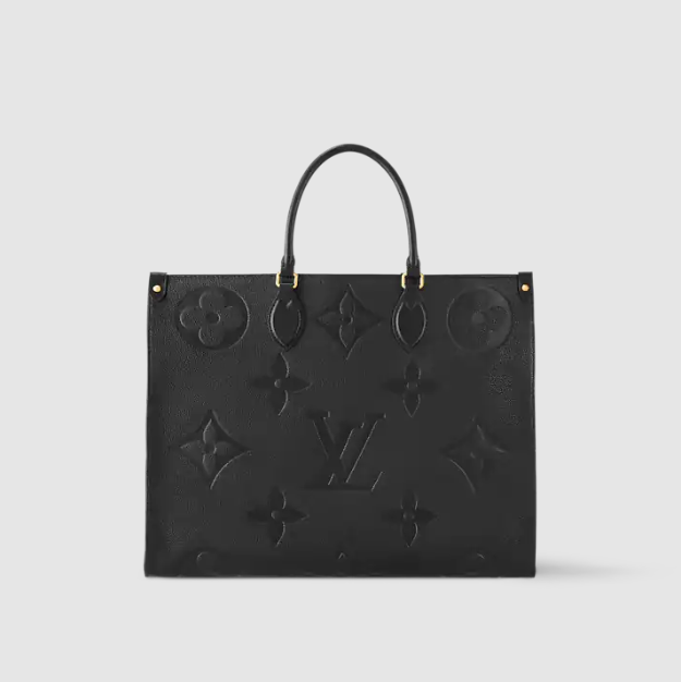 Louis Vuitton Onthego GM Black Monogram Empreinte