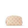 Louis Vuitton Beige Cosmetic Pouch PM