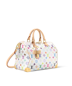 Louis Vuitton x TM Multicolor White Speedy Soft