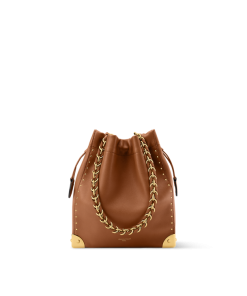 Premium LV Tan Brown Noé Trunk Bag