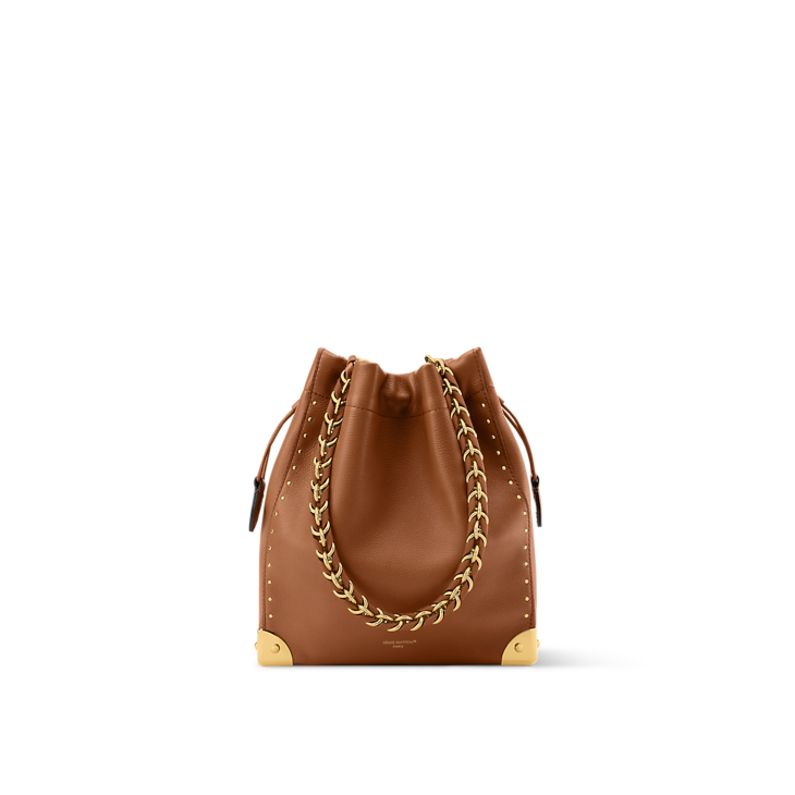 Premium LV Tan Brown Noé Trunk Bag